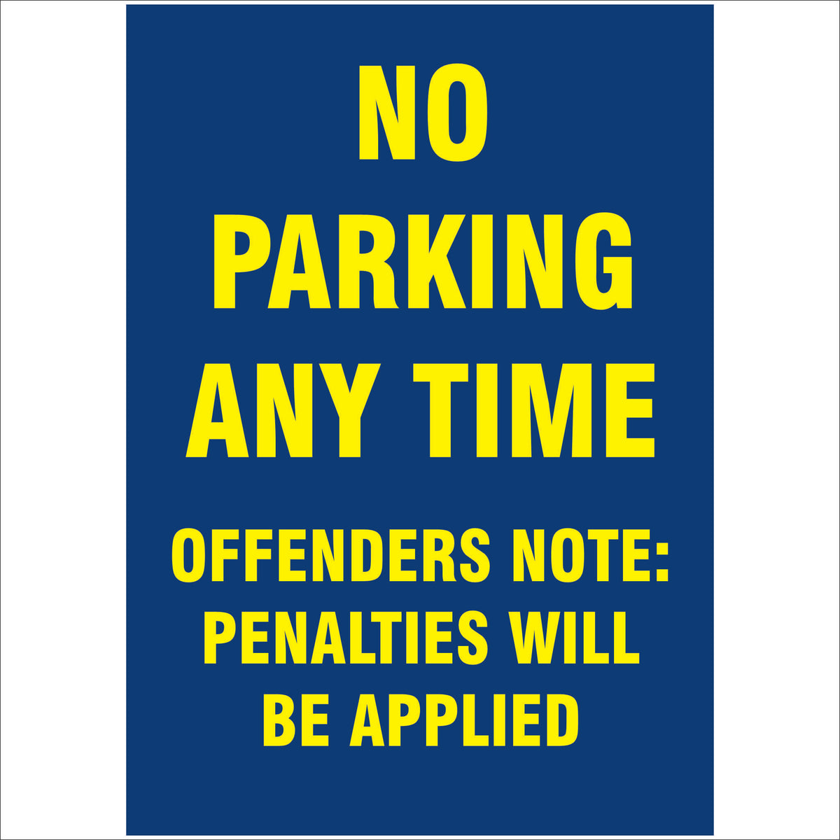 No Parking 1052