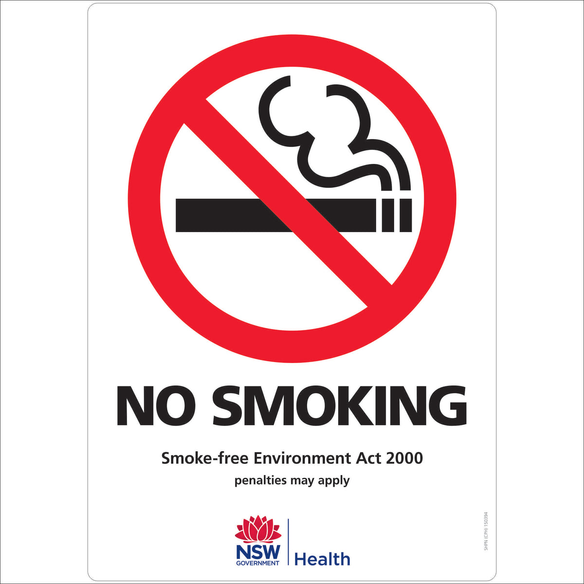 No Smoking Signs
