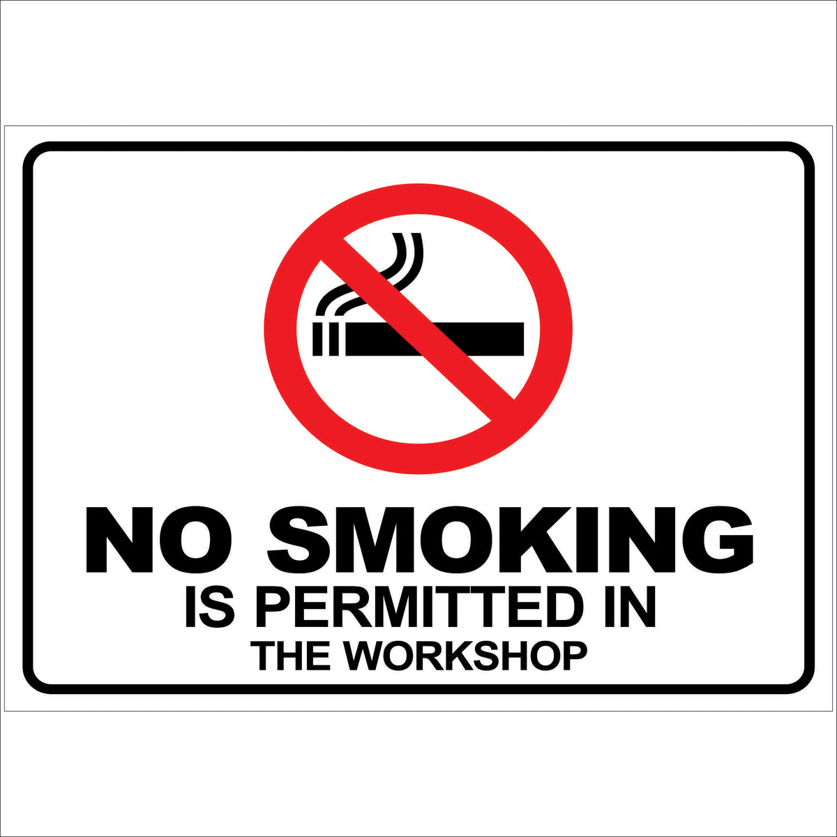 No Smoking Signs