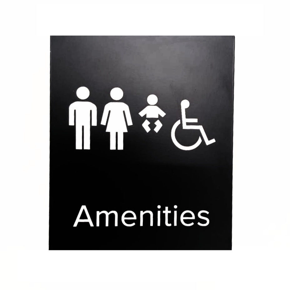 Amenities Sign