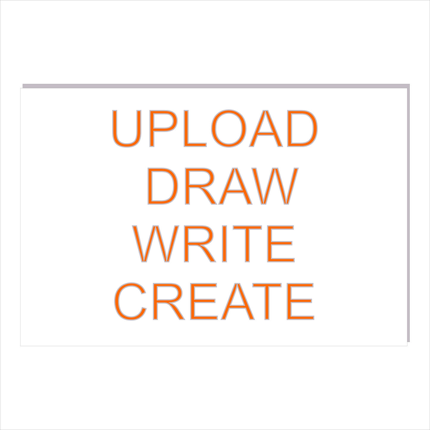 Blank Canvas Landscape